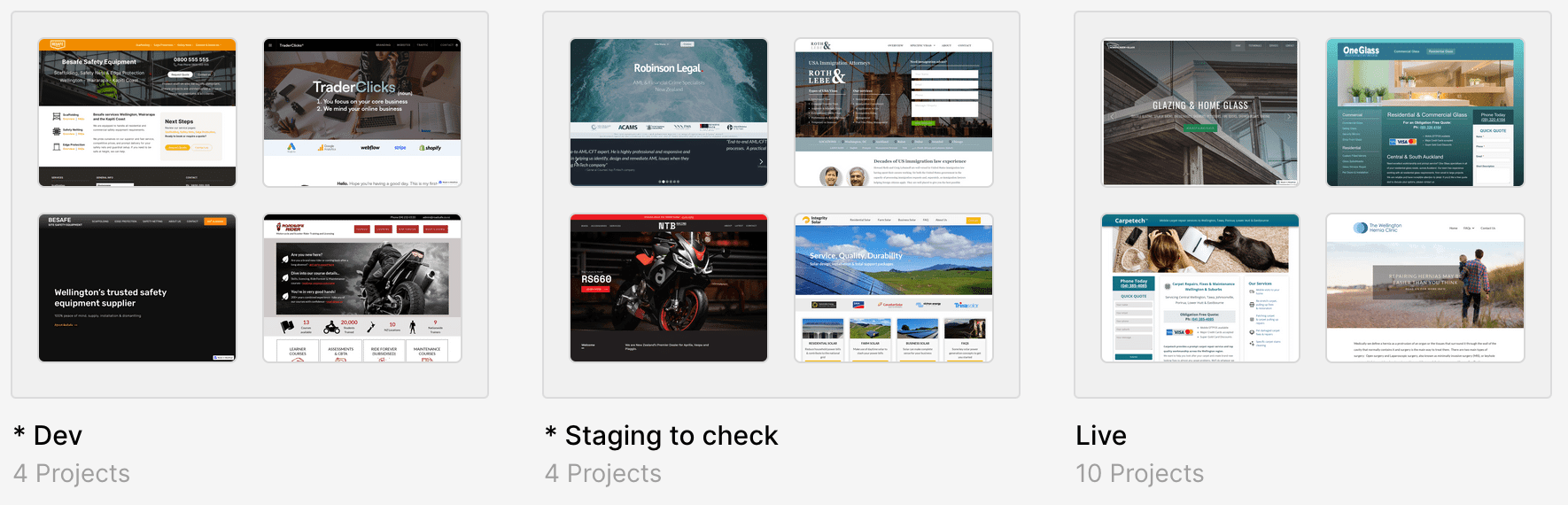 5 Webflow folder names to create an agency workflow